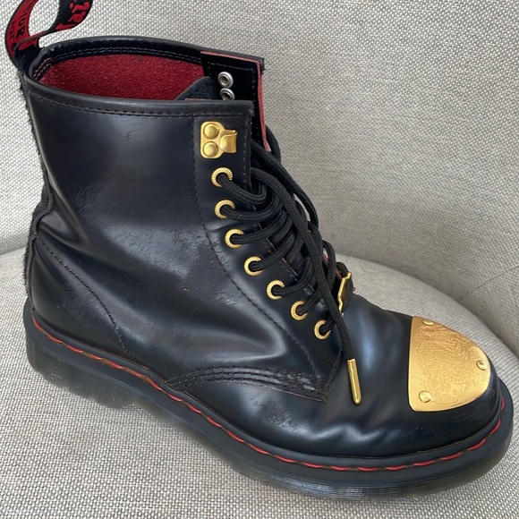 🐉 1460 YEAR OF THE DRAGON LEATHER LACE UP BOOTS! - Picture 12 of 15
